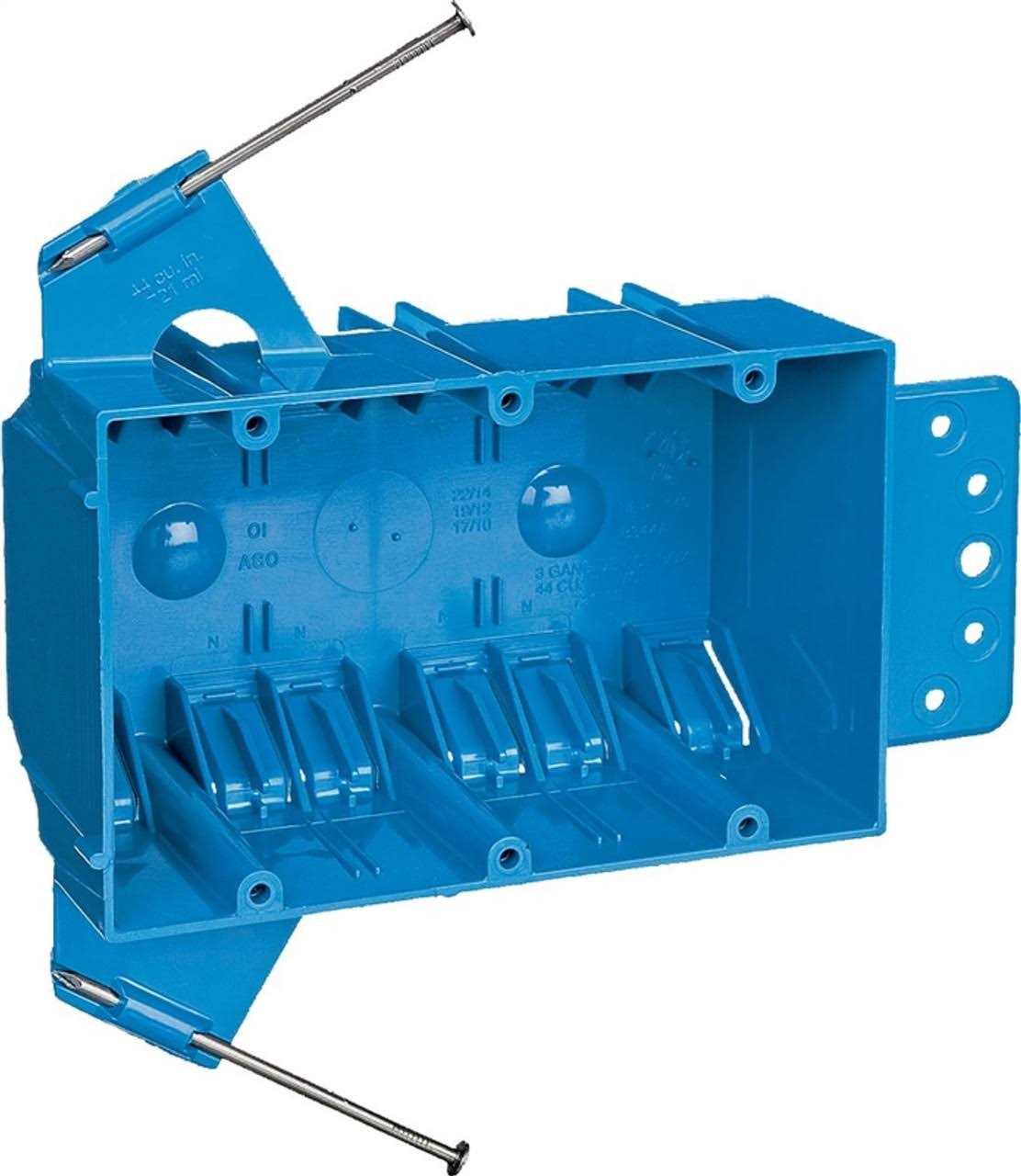 Carlon B344AB Outlet Box 3-Gang - Cheap Fitting