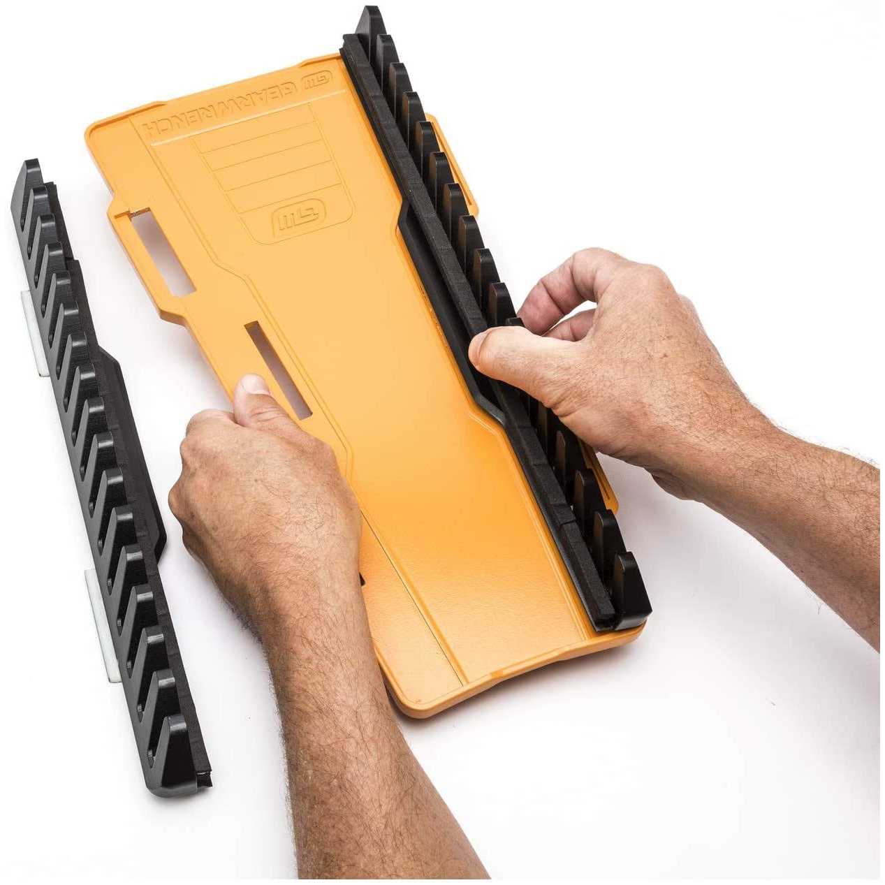 Gearwrench 83121 2 Pc. 16 Slot Reversible Wrench Rack - Cheap Fitting