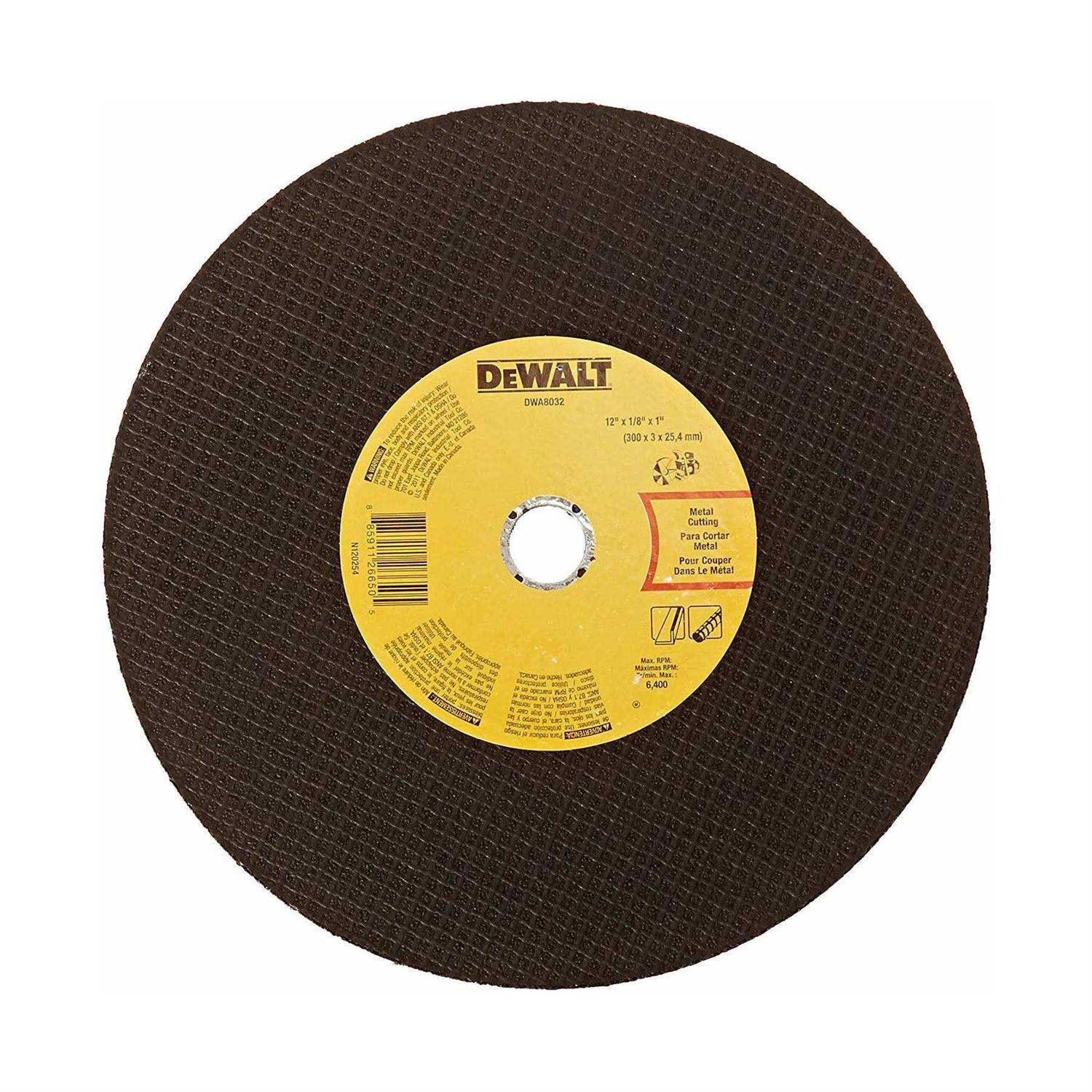 Dewalt DWA8032 Metal Potable Saw Cut-Off Wheel - Cheap Fitting