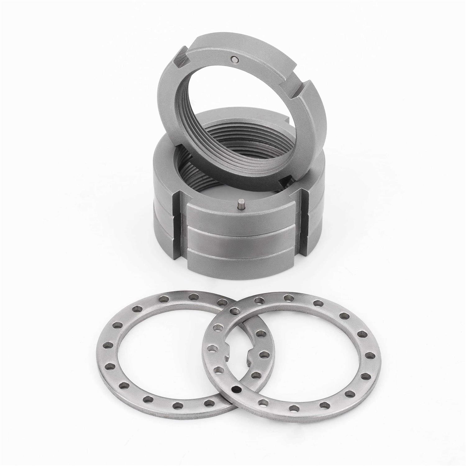 Both Sides 32720 Locking Hub Spindle Nut Conversion Kit, Compatible Dana 44 and 30 Cj and Scout Front and More - Cheap Fitting