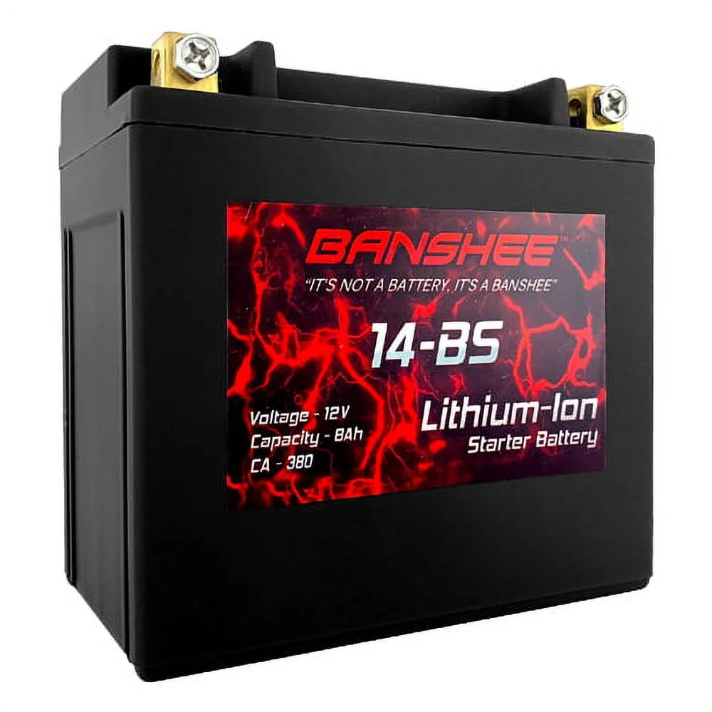 Lithium Motorcycle Battery, YTX14-BS - Cheap Fitting