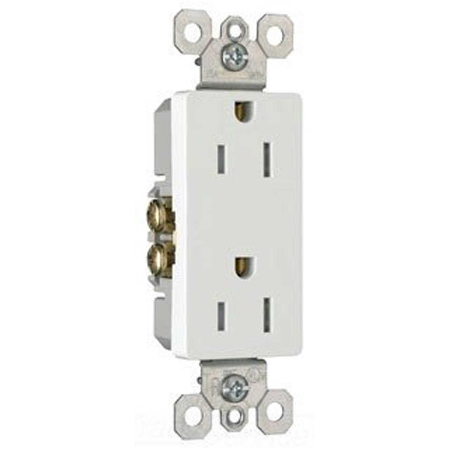 Pass & Seymour 885TRW Radiant Tamper-Resistant Duplex Receptacle - Cheap Fitting