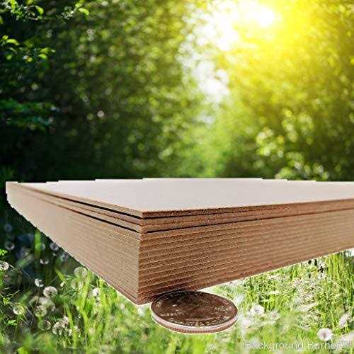 Logic Dealz 12 x 12 Inches 70 Point Kraft Heavy Duty Chipboard Sheets - Cheap Fitting