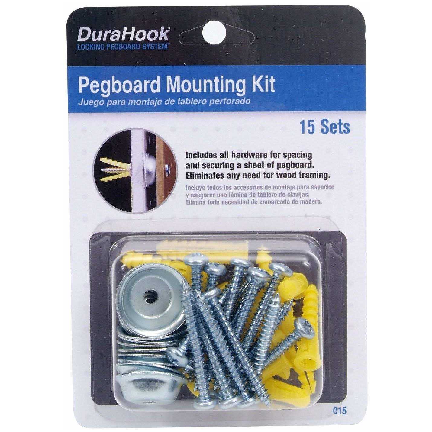 Triton Products Pegboard Steel Mounting Spacer Kit 15ct - Cheap Fitting