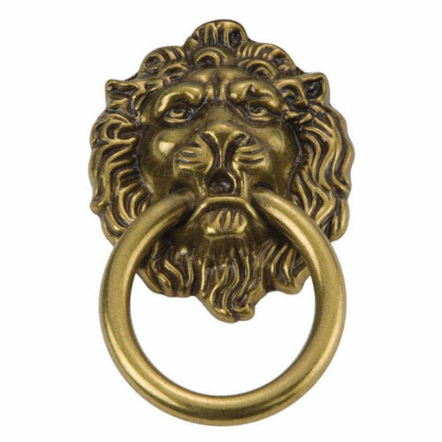 Hickory Hardware Manor House Lion Ring Pull P8165-LP - Cheap Fitting