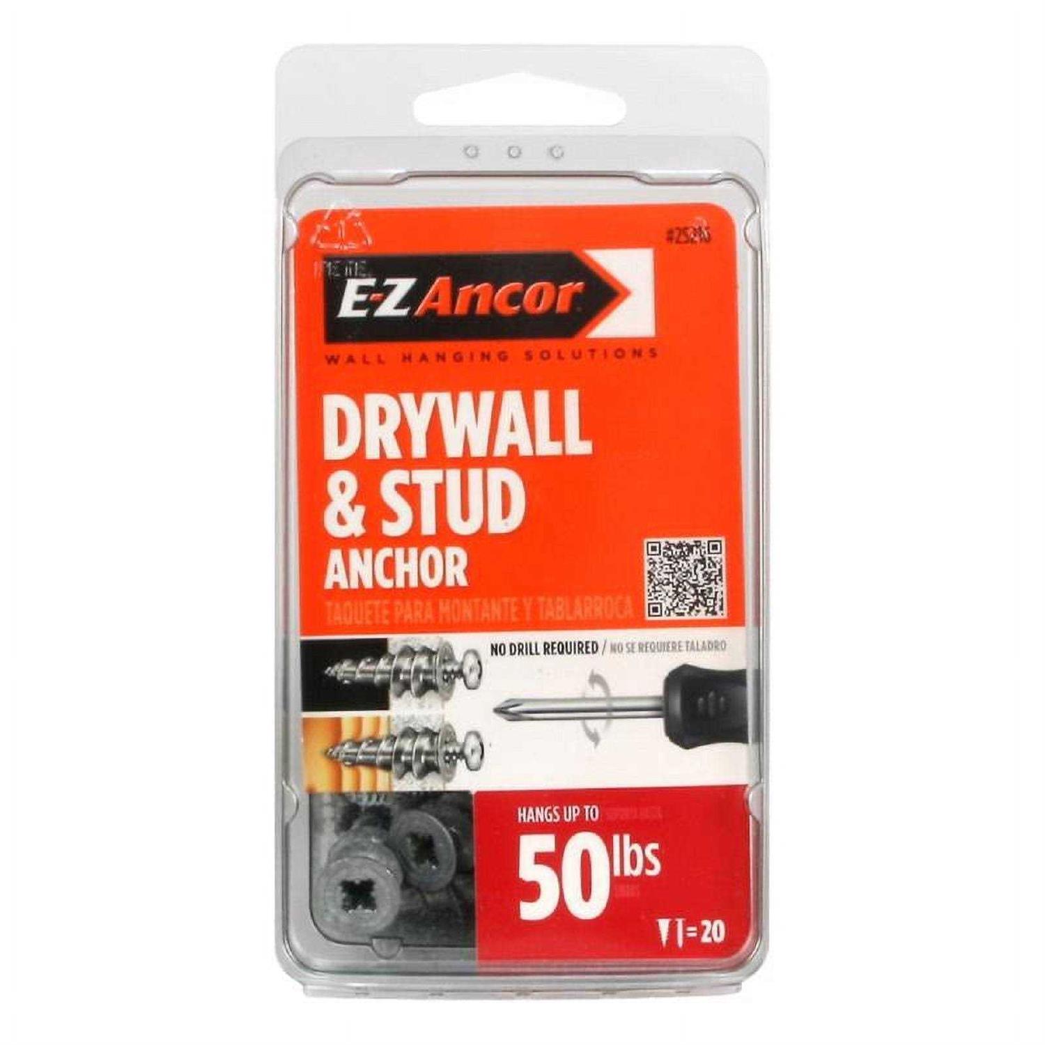E-Z Ancor 25216 Stud Solver Self-Drilling Drywall Anchors - Cheap Fitting