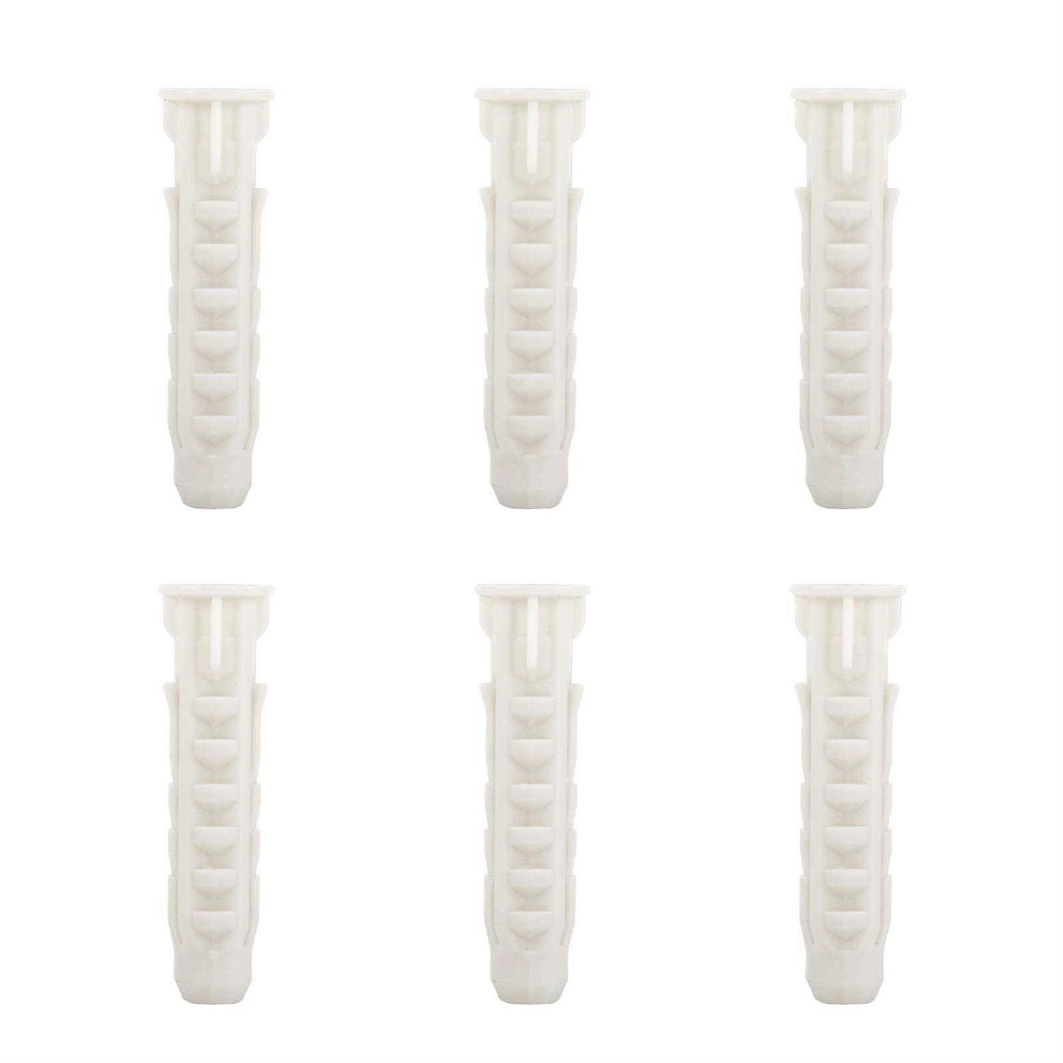 Concrete Wall Anchors for TV Wall Mount Installation Suitable for Concrete Wall or Brick Wall Installation Plastic Anchor Bolts 10X50mm - Cheap Fitting