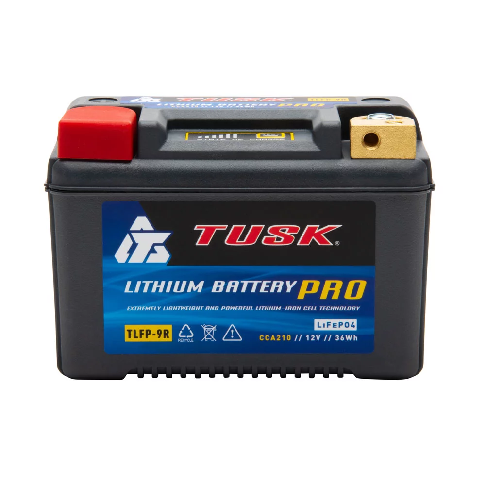 Tusk Lithium Pro Battery TLFP-9R For KAWASAKI KLR650 2022 - Cheap Fitting
