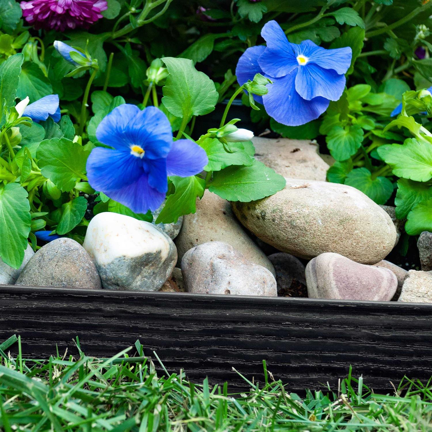 EasyFlex 2.5 Tall Wall No-Dig Landscape Edging Kit 3220E-100C - Cheap Fitting