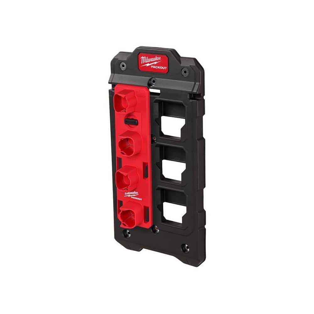 Milwaukee Packout M12 Battery Rack with Packout Wall Plate - Cheap Fitting
