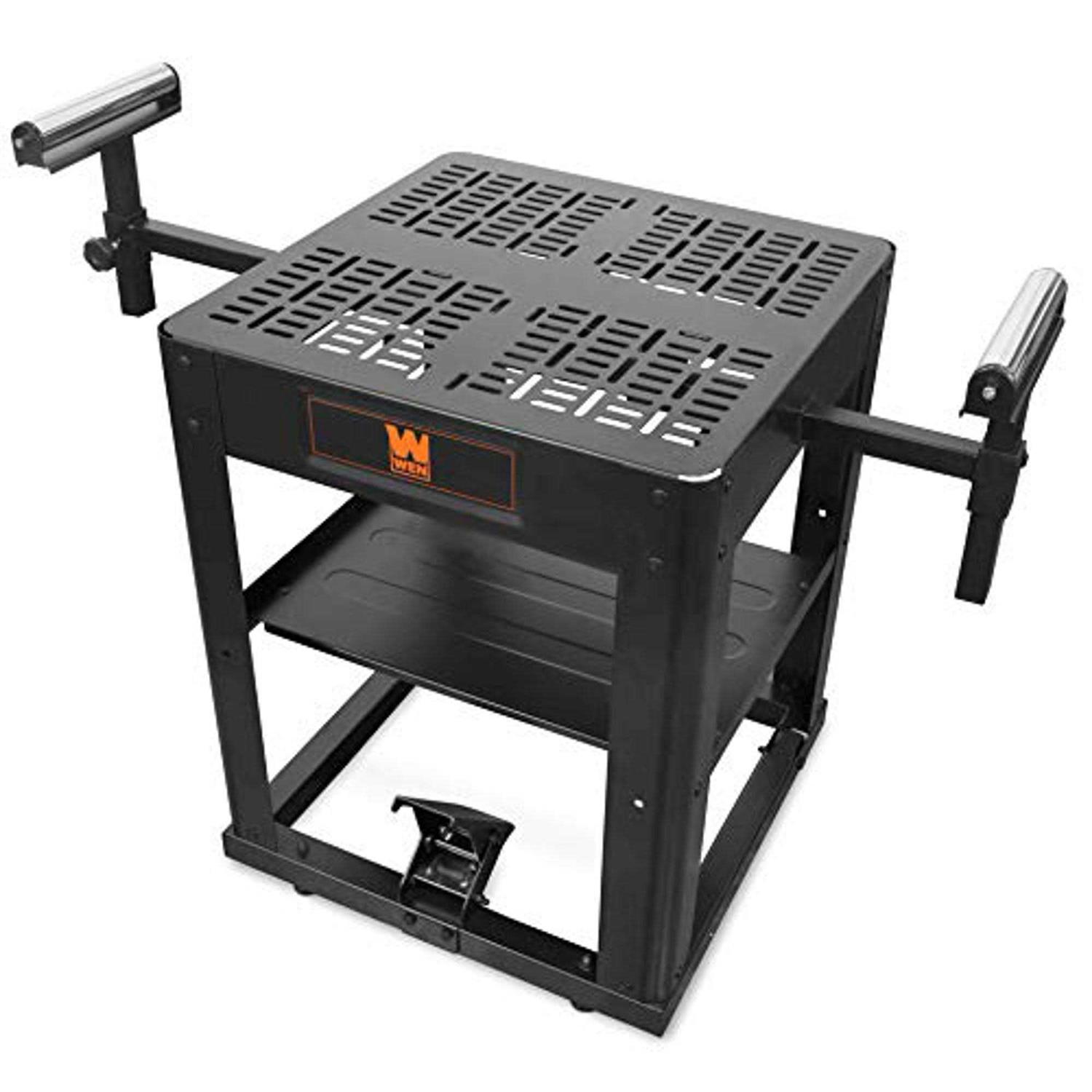 WEN MSA658T Multi-Purpose Rolling Planer and Miter Saw Tool Stand with Extension Rollers - Cheap Fitting