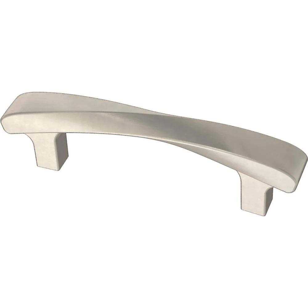 Liberty Modern Twist Satin Nickel Cabinet Drawer Pull - Cheap Fitting