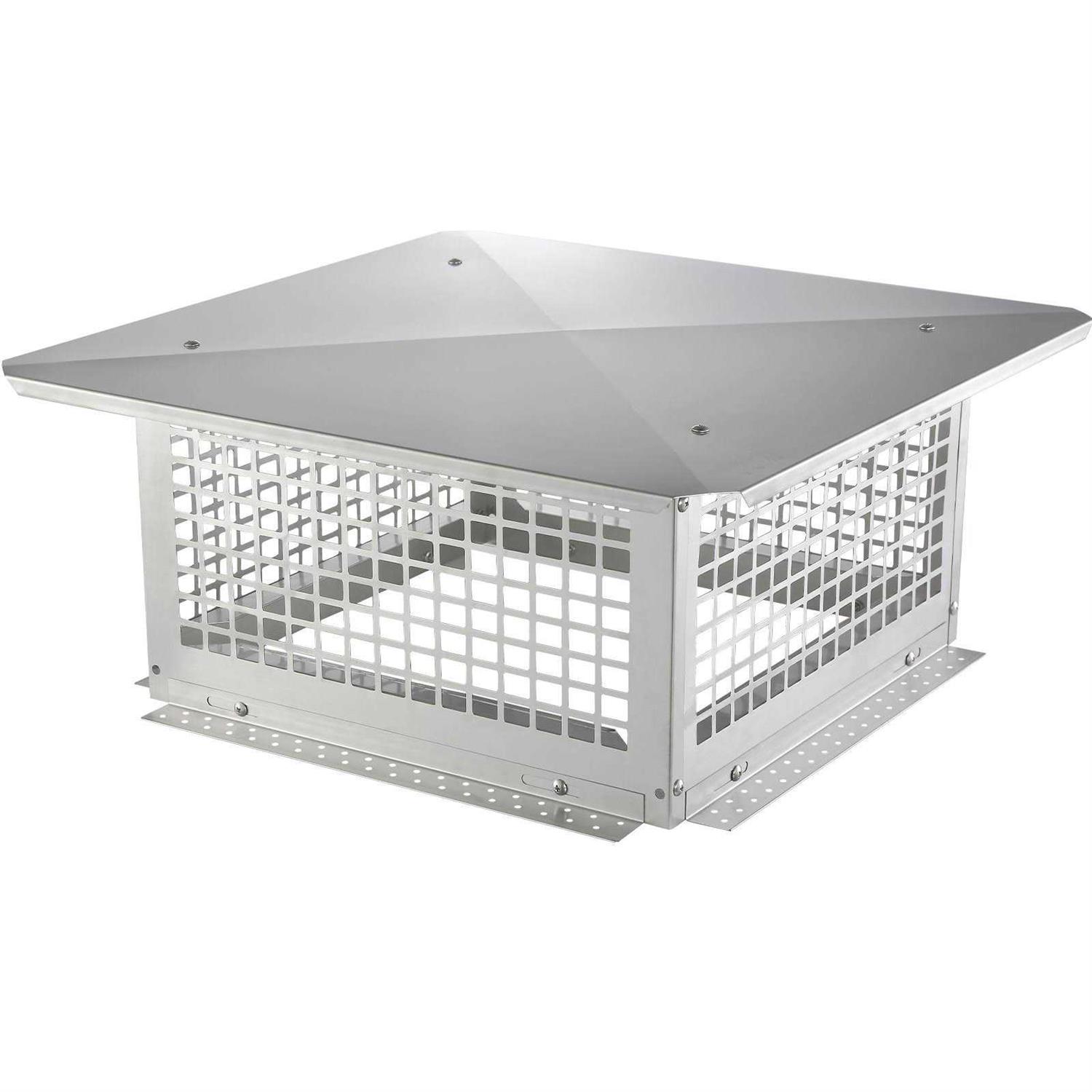 VEVOR Chimney Cap 17 x 17 inch Practical Accessories & Easy Installation - Cheap Fitting