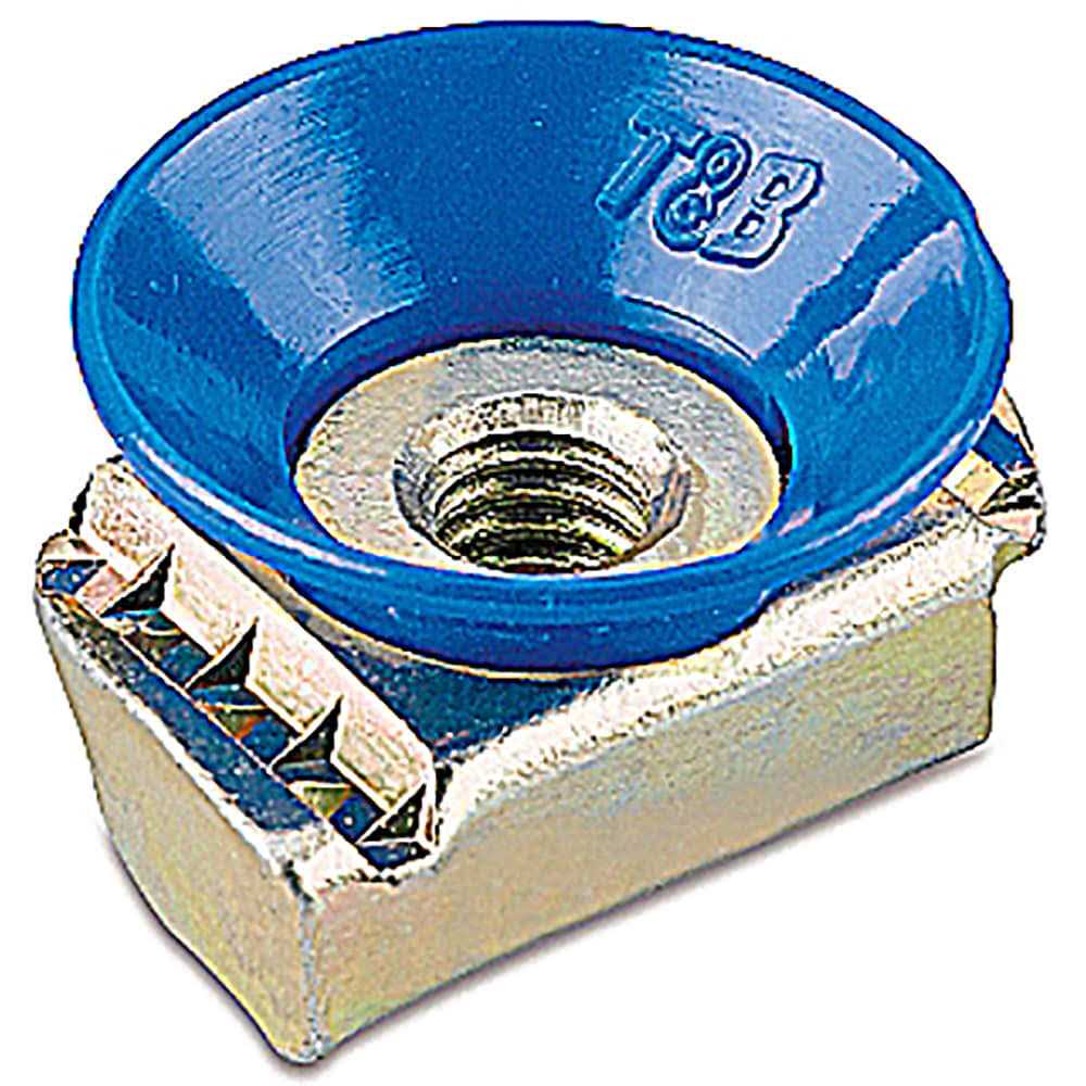 Kindorf Cone Nut,Steel,Overall W 0.785in,PK5 UCN38 - Cheap Fitting