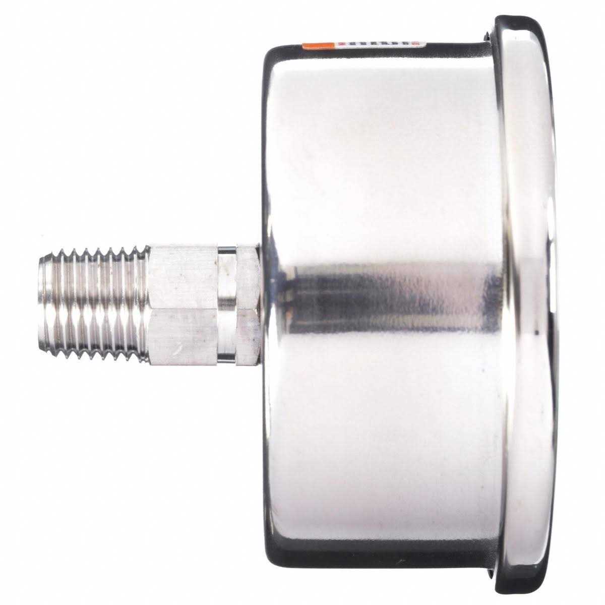 ZORO SELECT Pressure Gauge Liquid Filled 4CFP9 - Cheap Fitting