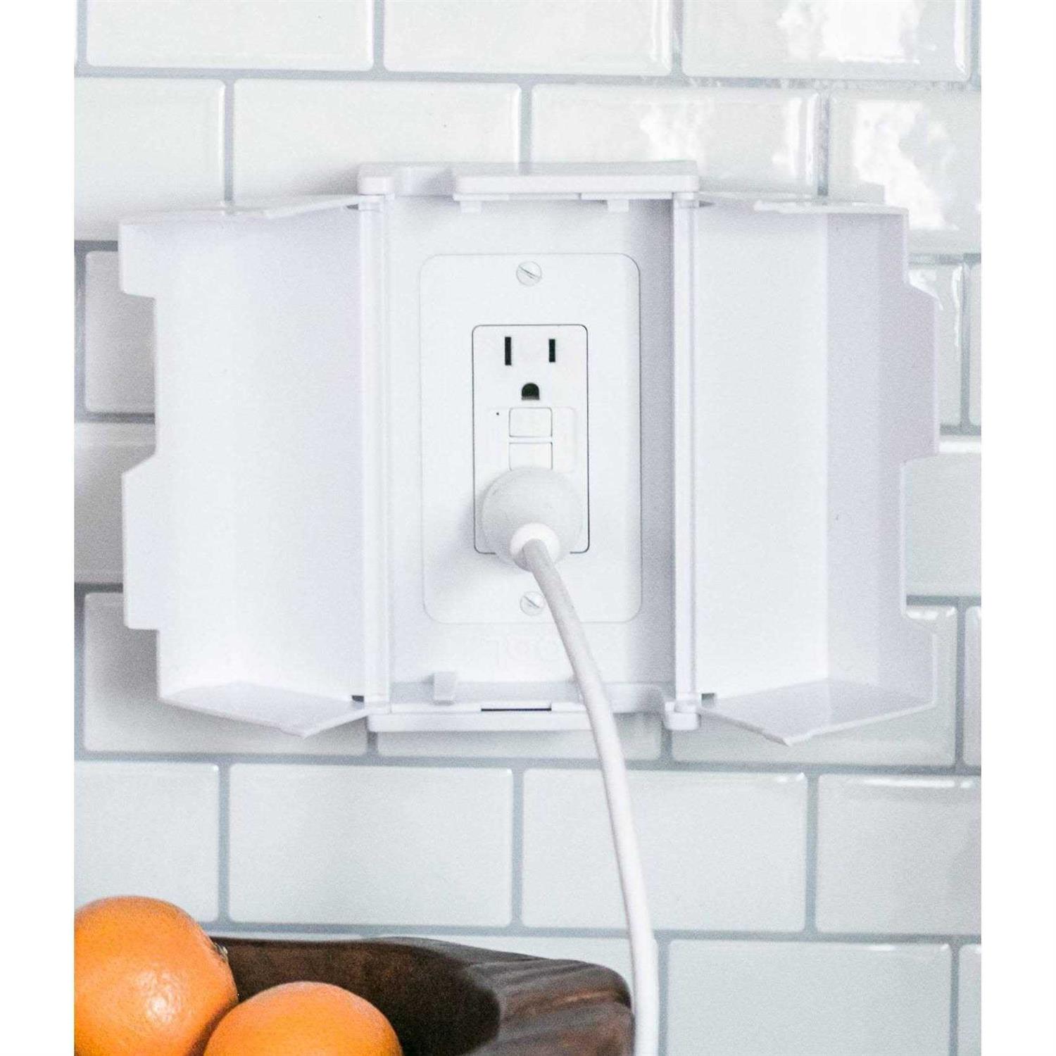 Jool Baby Products Outlet Cover Box for Child Safety Duplex & Decorator Electrical Outlet - Cheap Fitting