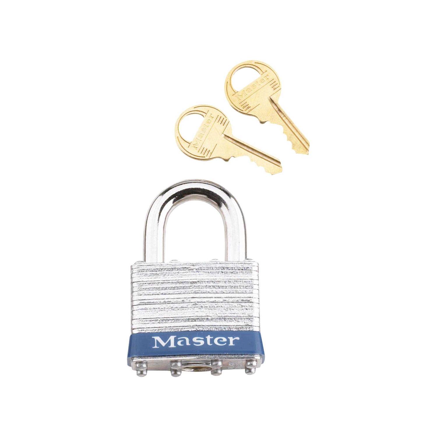 Master Lock Keyed Padlock, 15/16 Shackle - Cheap Fitting