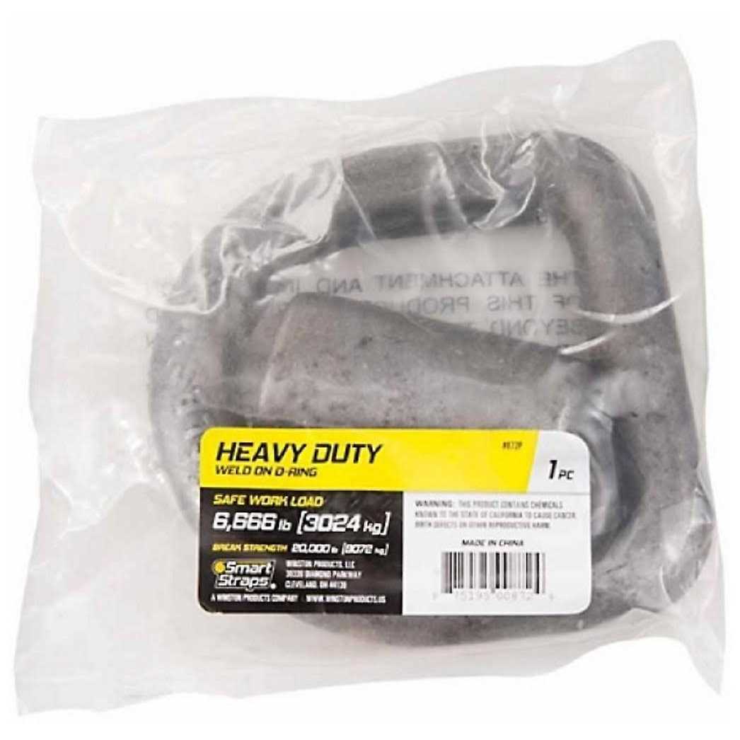 SmartStraps 6,667 lb. Heavy-Duty Weld On D-Ring 3018264 - Cheap Fitting