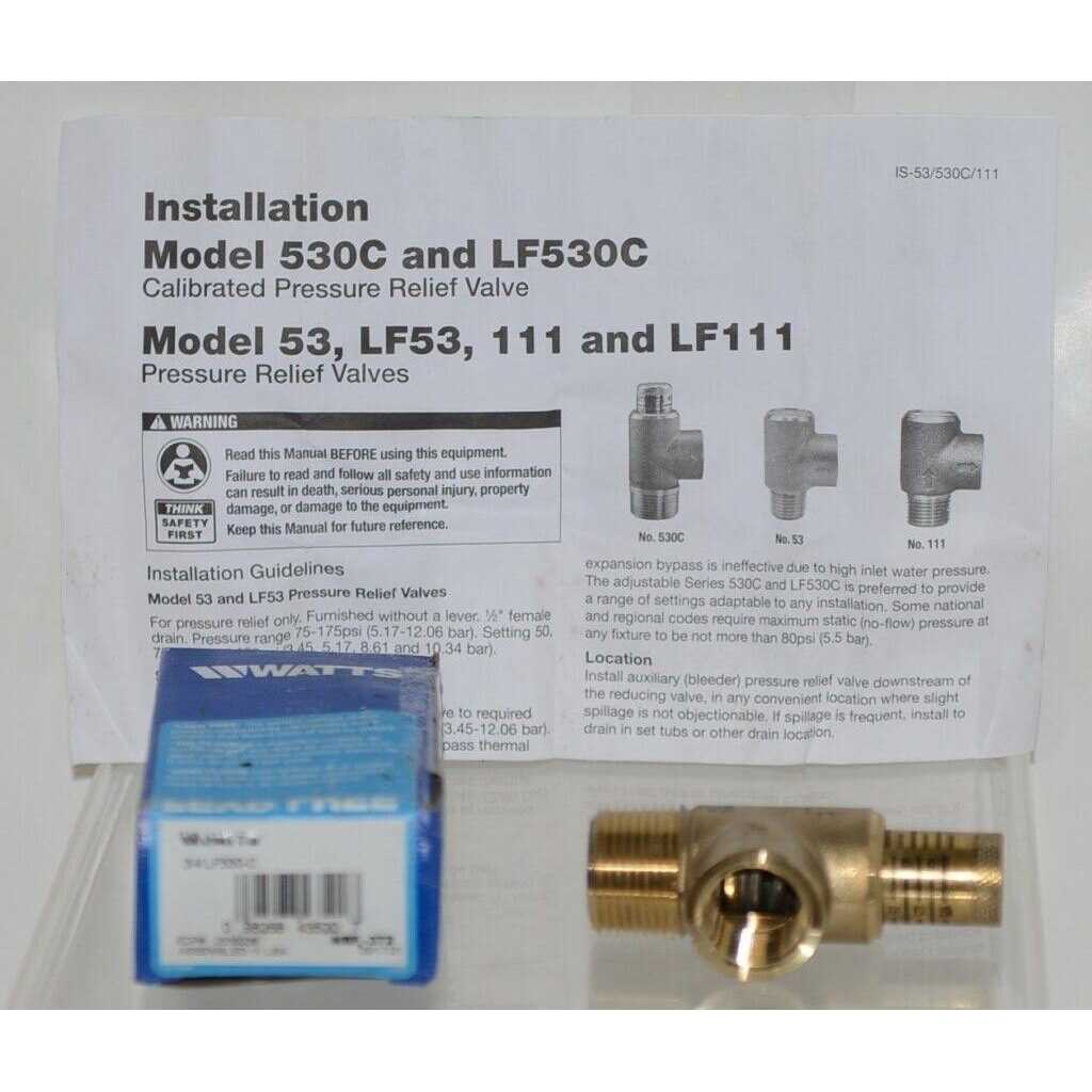 Watts 0556036 Relief Valve - Cheap Fitting