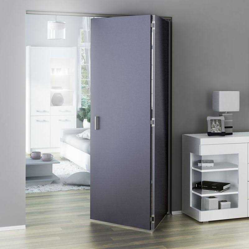 Bifold Door Hardware Kit 47-inch Track for 2 Folding Panels Up to 55lbs - Cheap Fitting