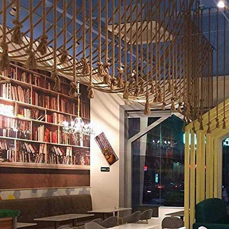 YUZENET Twisted Manila Rope Jute Rope Natural Thick Hemp Rope for Docks - Cheap Fitting