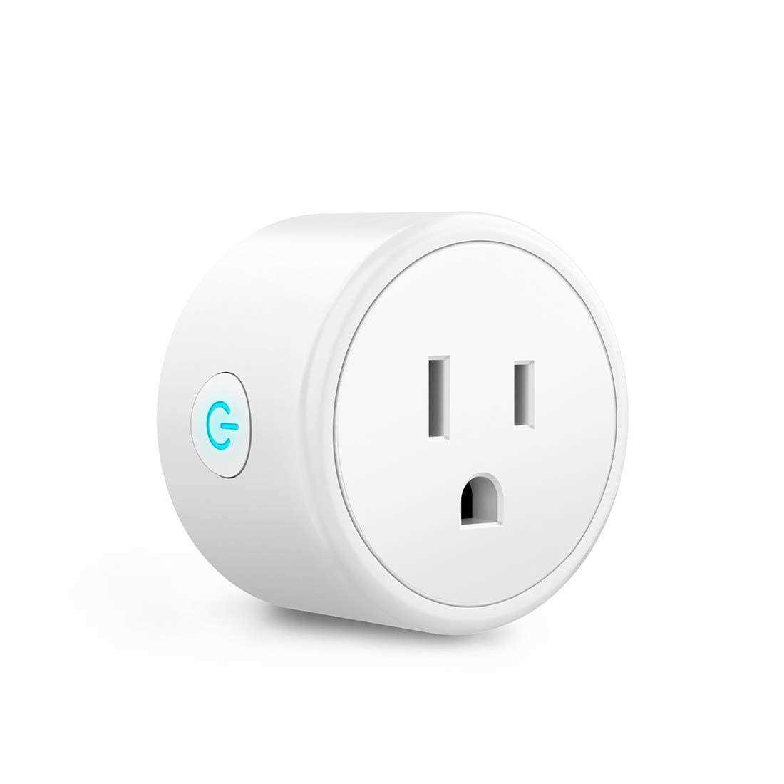 Aoycocr Bluetooth WiFi Smart Outlet Plug with Timer Function - Cheap Fitting
