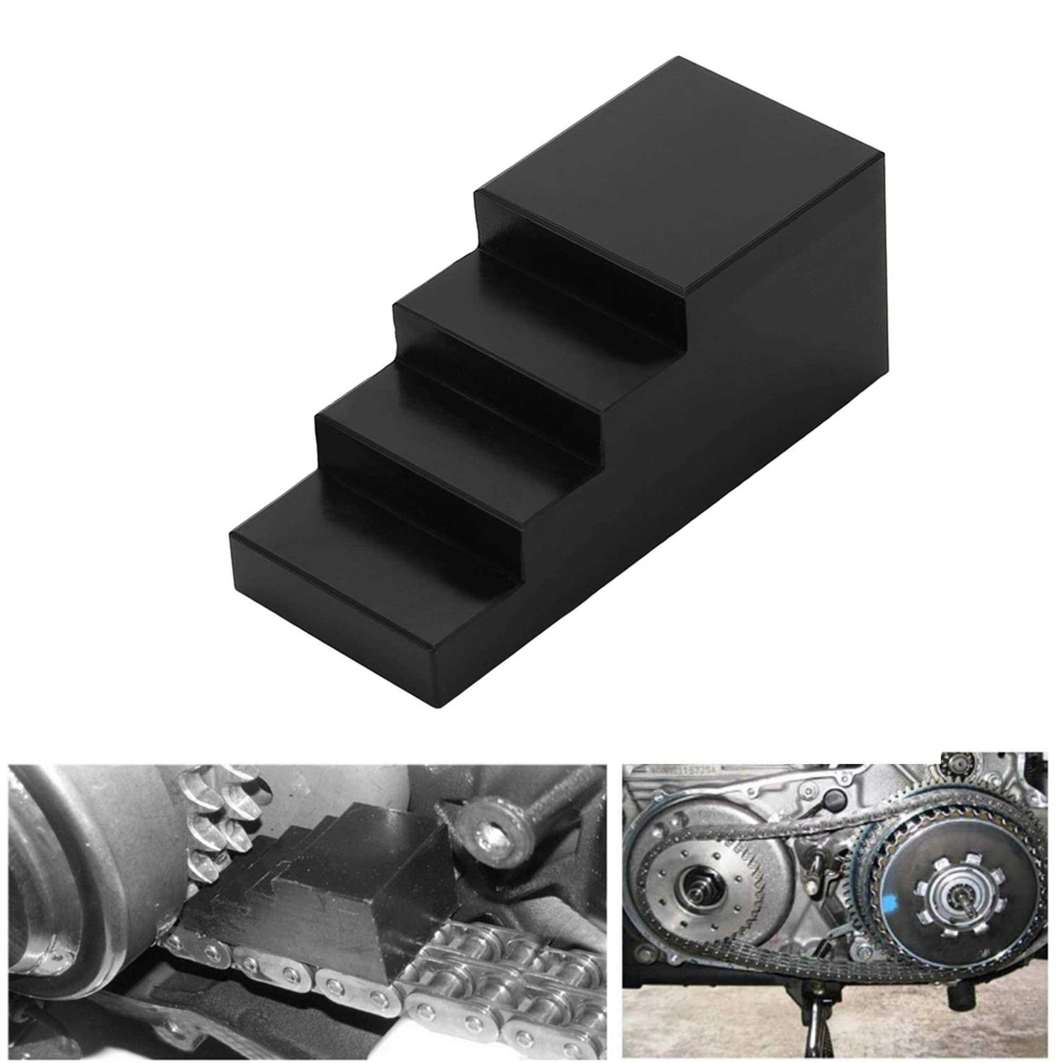 PLSUSJHAO Motorcycle Primary Drive Locking Tools Transmissions & Chains Sprocket Lock Hub Nut for Harley Twin Cam Electra Glide Road King Softail - Cheap Fitting