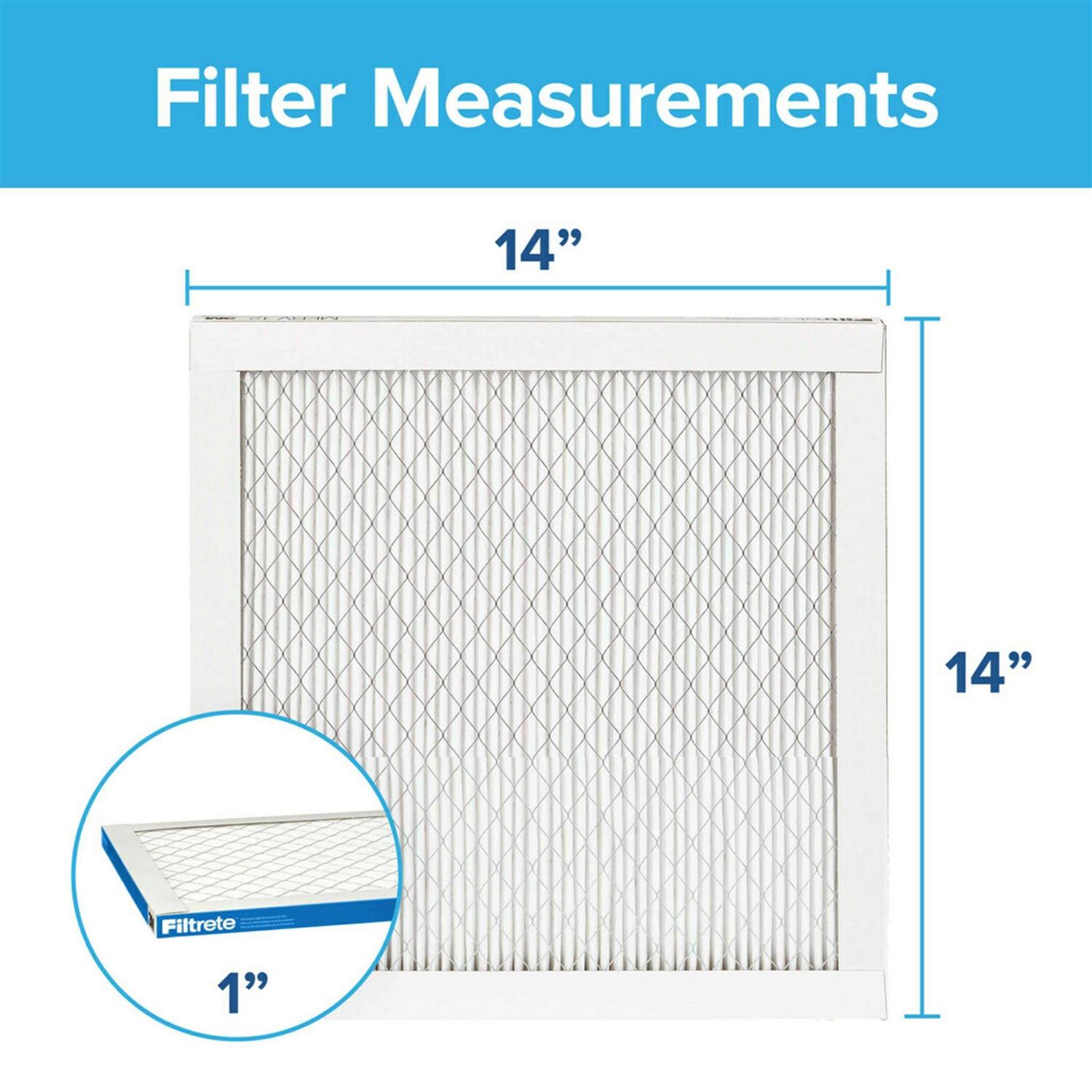 Filtrete Premium Allergen Bacteria and Virus Air Filter 1900 MPR - Cheap Fitting