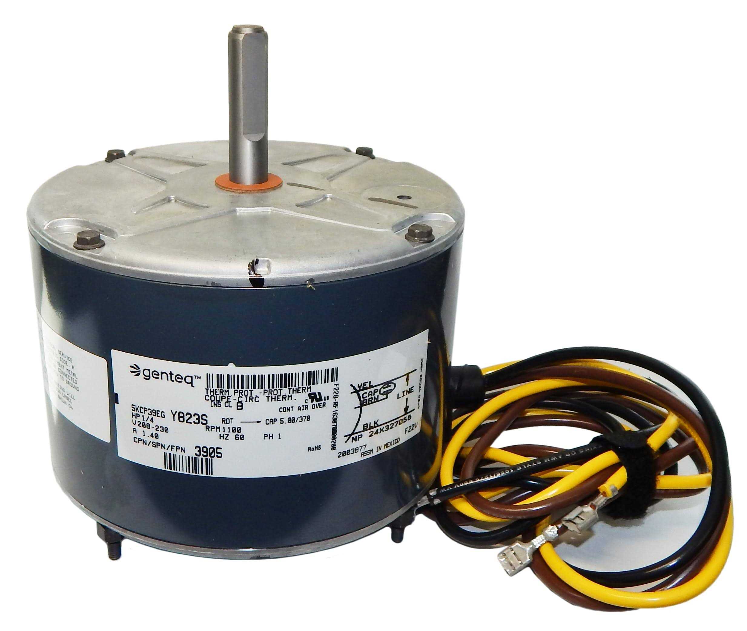Regal Beloit Carrier Condenser Motor 5KCP39EGS070S 1/4 hp - Cheap Fitting