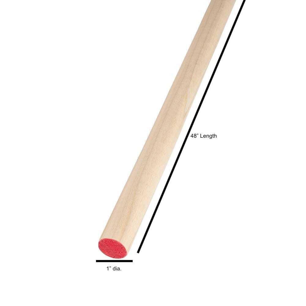 Madison Mill 436580 1 x 48 in. Poplar Dowel - Cheap Fitting