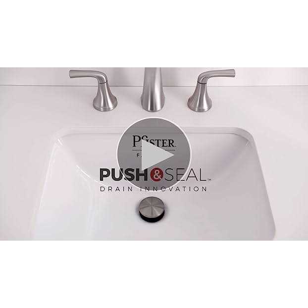 Pfister Ashfield 2-Handle Widespread Bathroom Faucet Brushed Nickel - Cheap Fitting