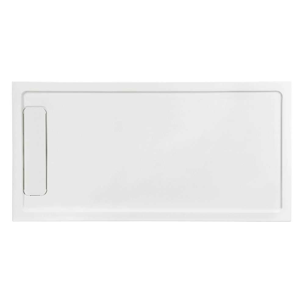 OVE Decors 36 in. W x 72 in. L Alcove Shower Pan Base with Reversible Drain in White - Cheap Fitting