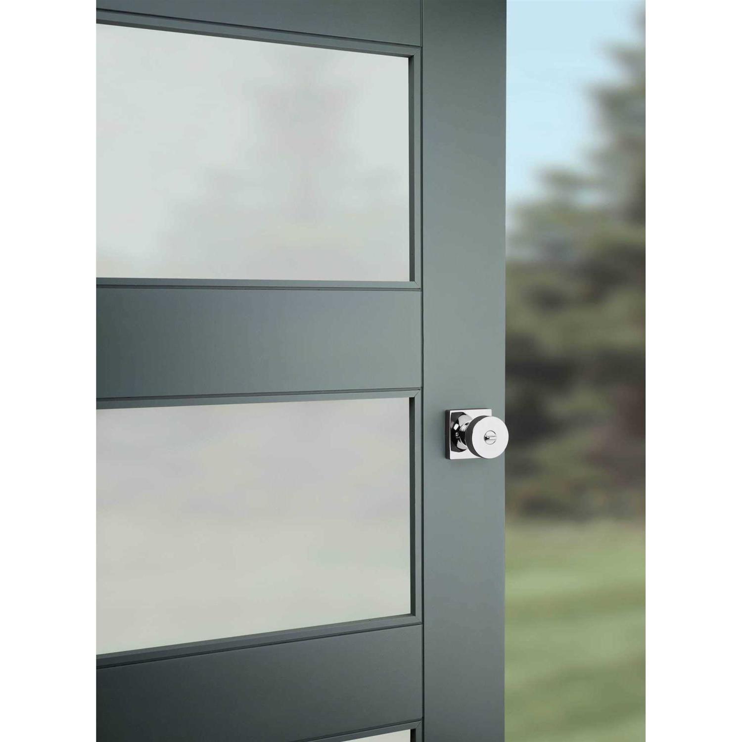 Kwikset 740PSKSQT-514S Pismo Keyed Entry Door Knob with Square Rose - Cheap Fitting