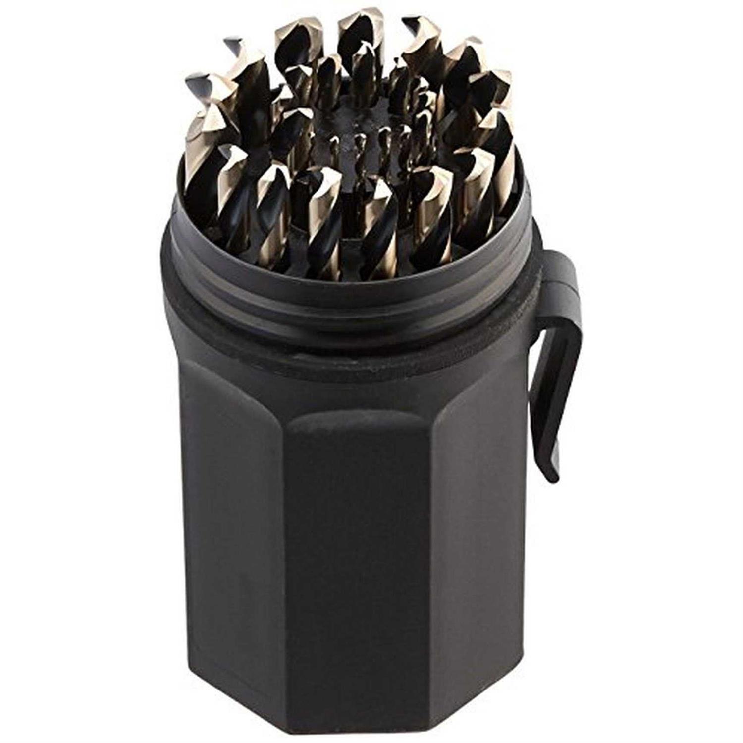 Norseman 44170 Ultra Dex Type 240-UB 135 Degree Split Point Magnum Super Premium Jobber Drill Set - Cheap Fitting