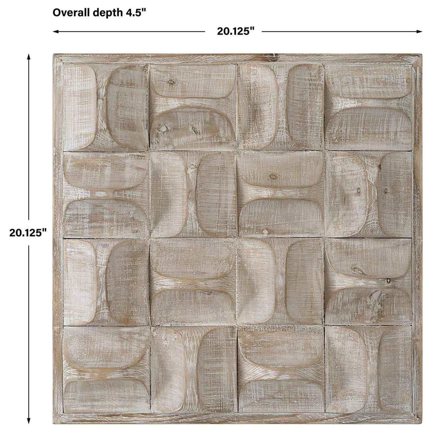 UTTERMOST Pickford Wood Wall Decor - Cheap Fitting