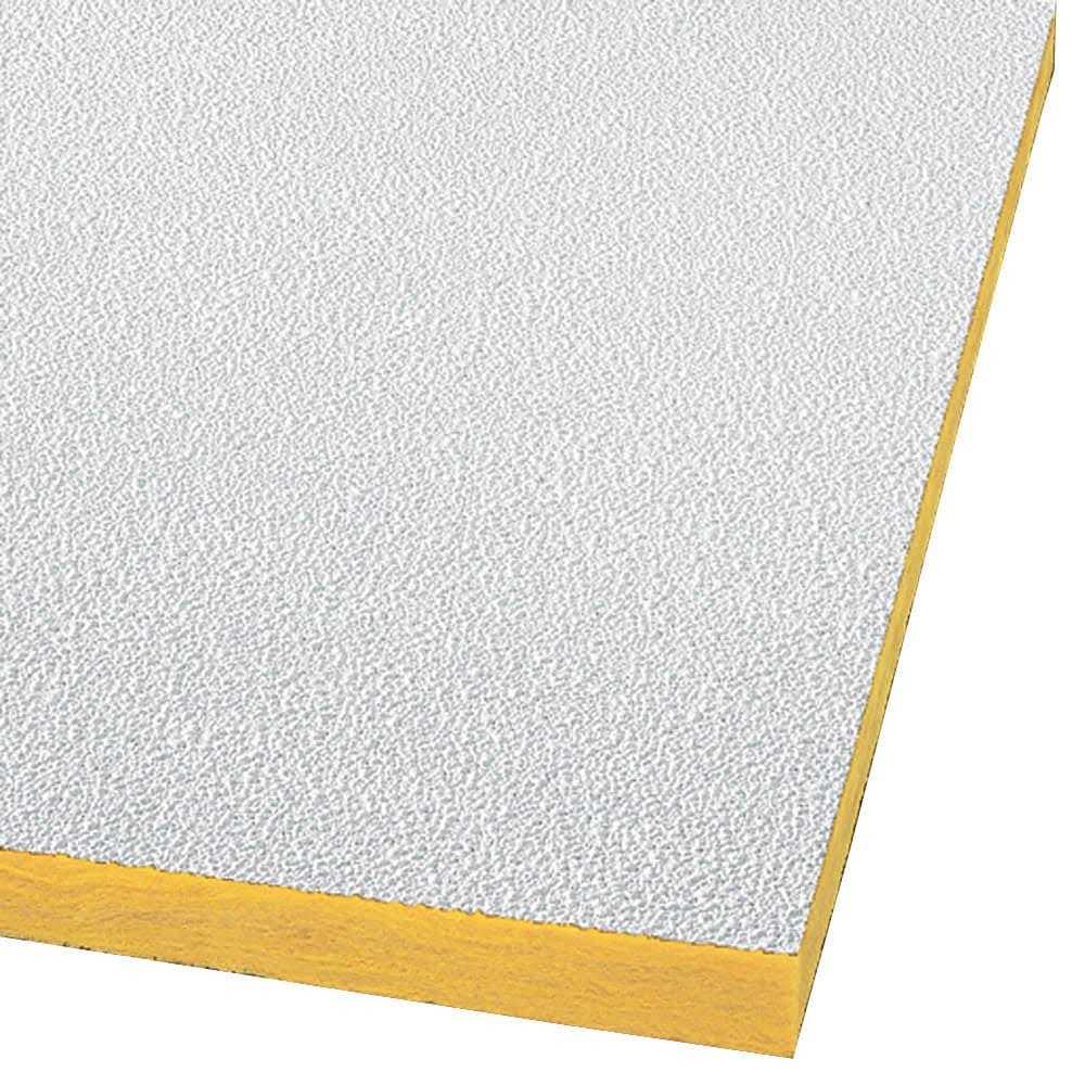 Armstrong Ceilings 24-in x 24 White Fiberglass Drop Ceiling Tile - Cheap Fitting