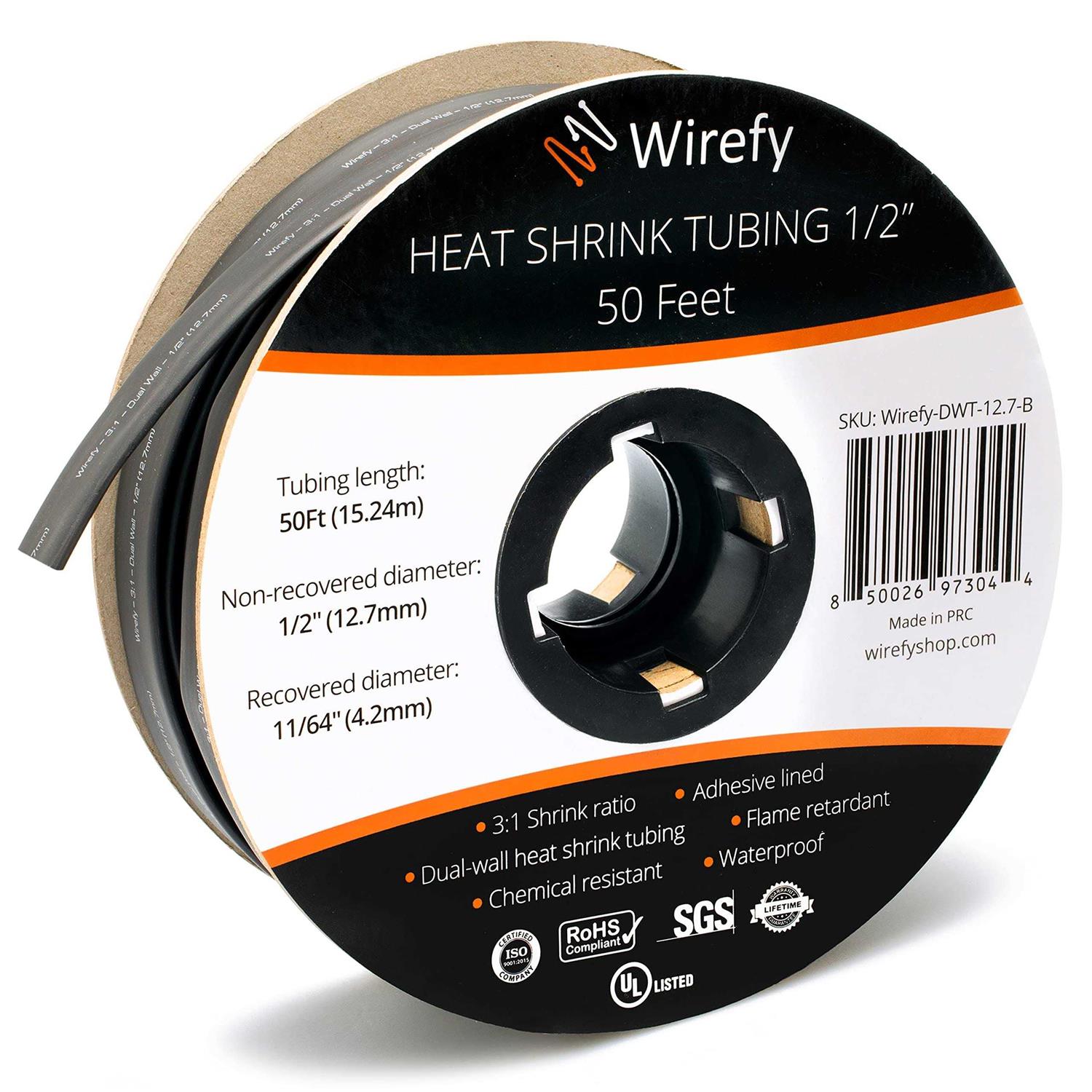 Wirefy Heat Shrink Tubing 3:1 Ratio Adhesive Lined - Cheap Fitting