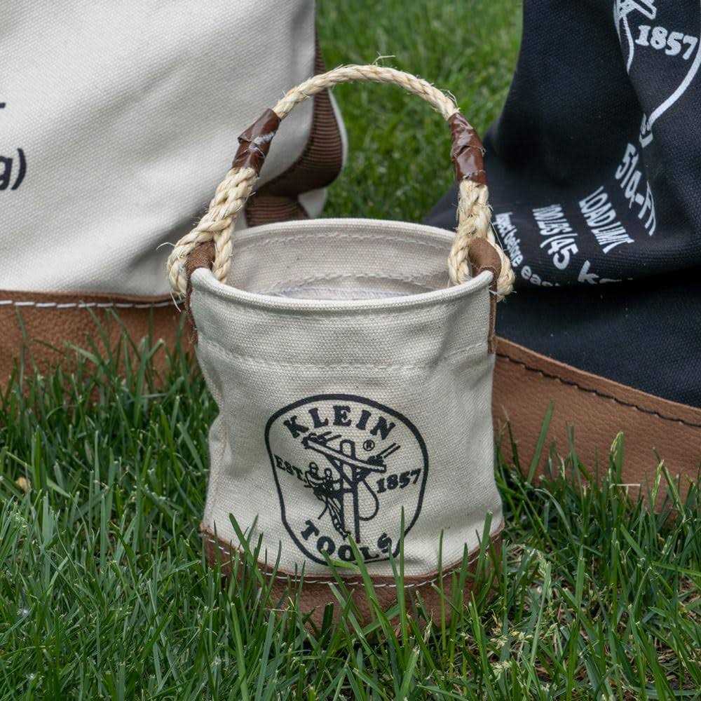 Klein Tools 5104MINI Mini Leather-Bottom Bucket - Cheap Fitting