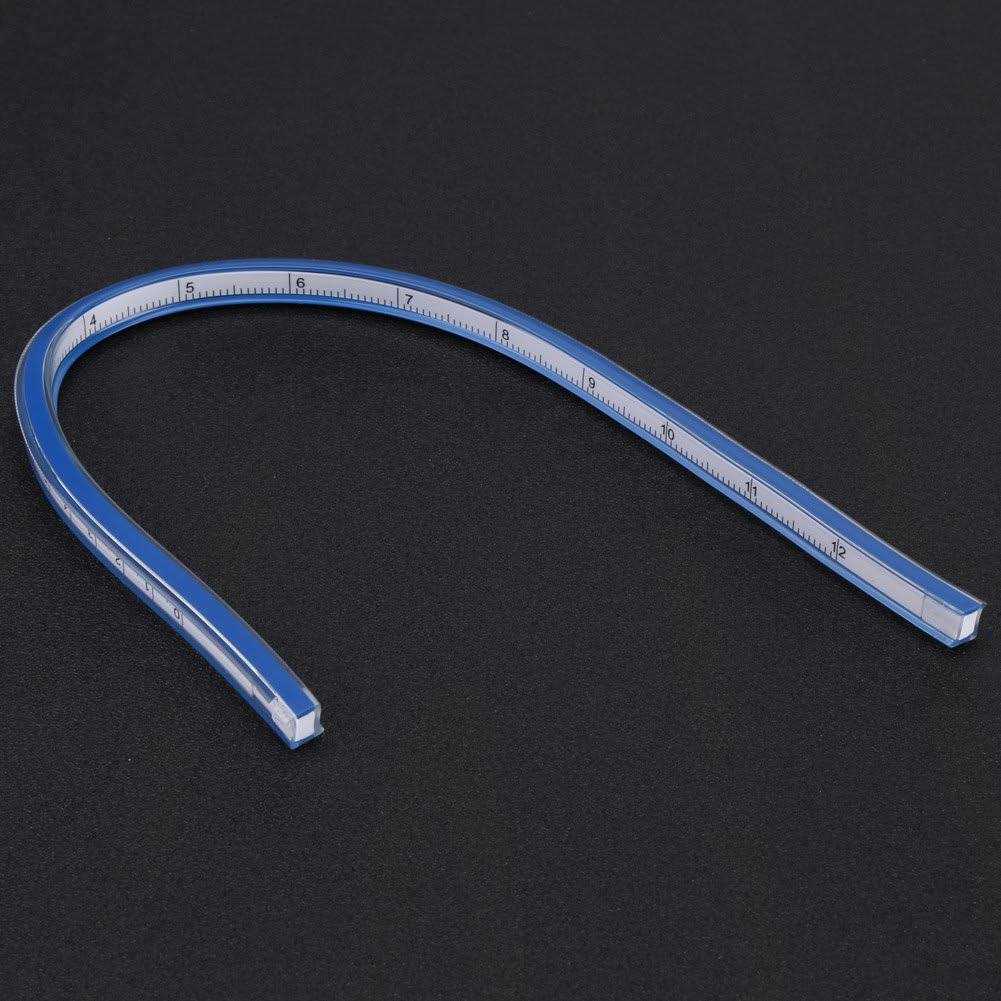 Flexible Plastic Curve Rule Ruler Drafting Drawing Measure Tool Craft Supplies - Cheap Fitting