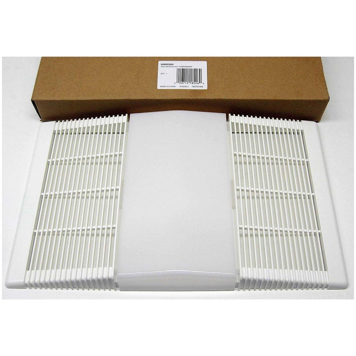 Nutone S89852000 Grille & Lens Assembly - Cheap Fitting