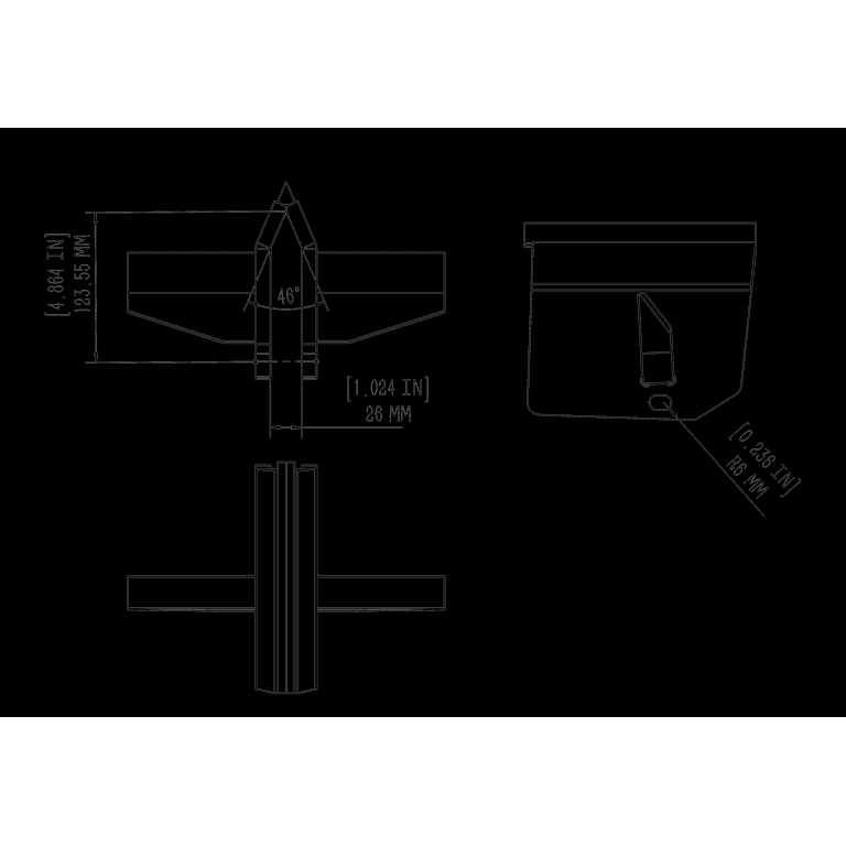 Boss Industrial 4-Way Cross Wedge CW-G - Cheap Fitting