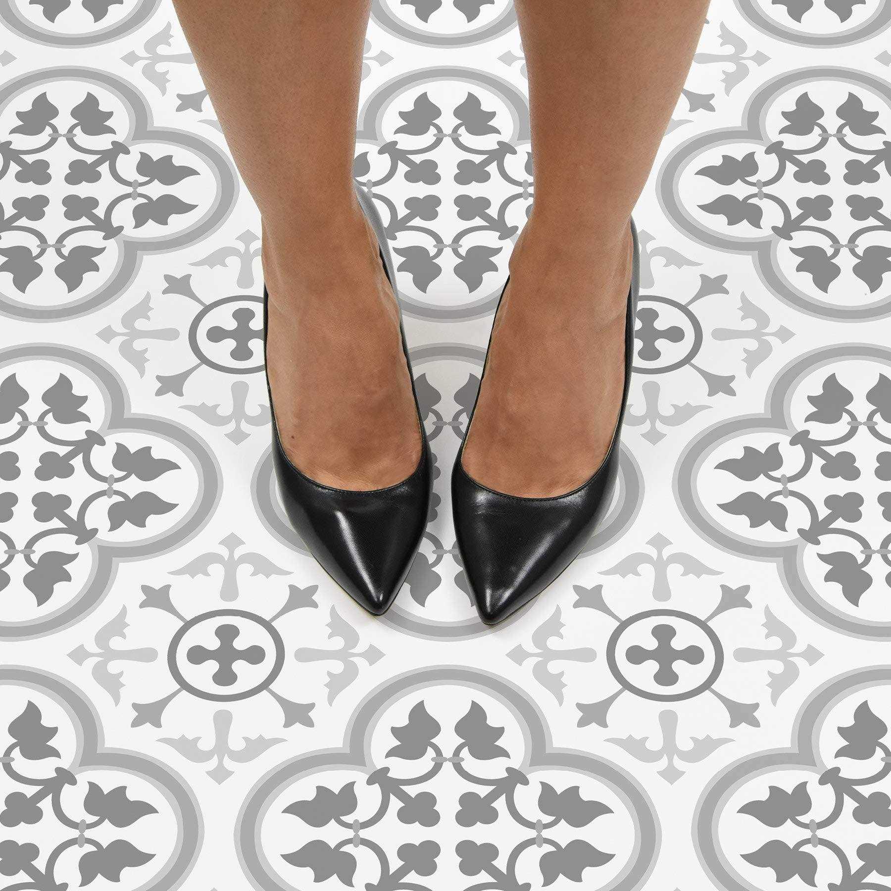 FloorPops Remy Peel & Stick Floor Tiles - Cheap Fitting