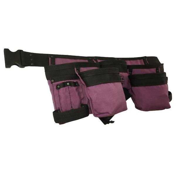Graintex Purple Canvas 11-Pocket Finisher Tool Apron - Cheap Fitting