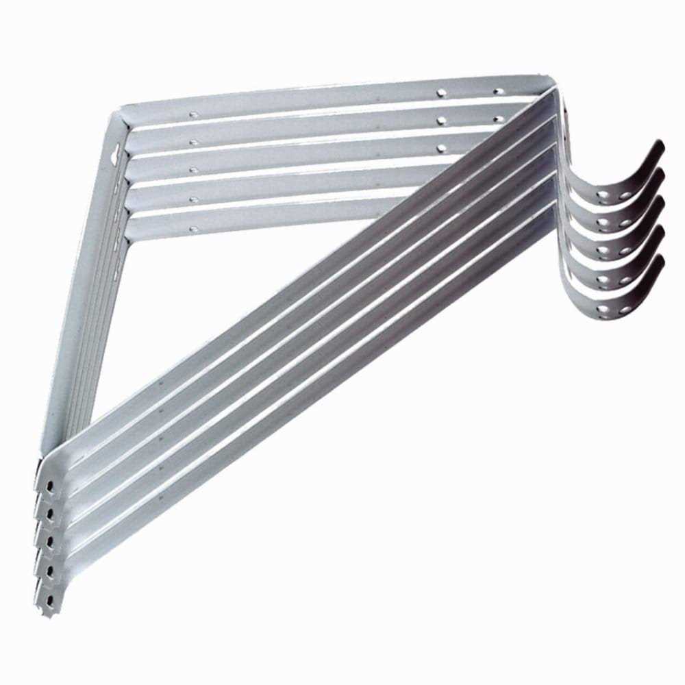 Blue Hawk 12.8-in Shelf Bracket in White 23700PHVLG - Cheap Fitting