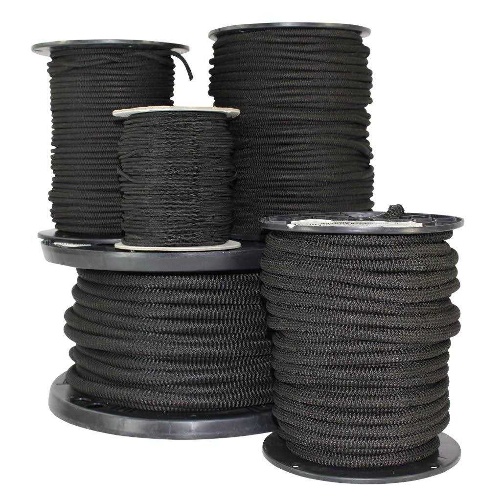 Sgt KNOTS Diamond Grip Elastic Bungee Cord 100% Stretch and Shock Absorbent for Camping - Cheap Fitting