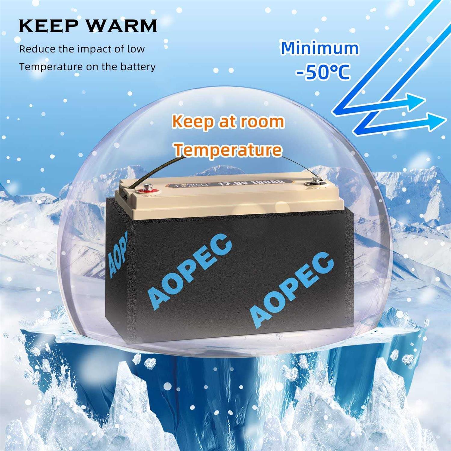 AOPEC Battery Insulation Kits with Mat,Automotive Heat Shield,Closed Cell Foam Car Sound Deadening,Fits Most Camper and Trailer Batteries - Cheap Fitting