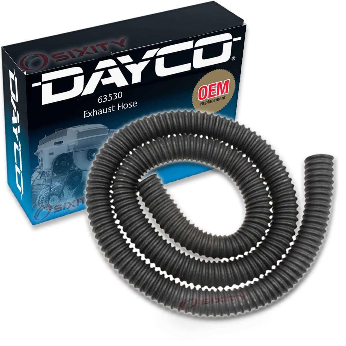 Dayco 63530 Exhaust Hose - Cheap Fitting