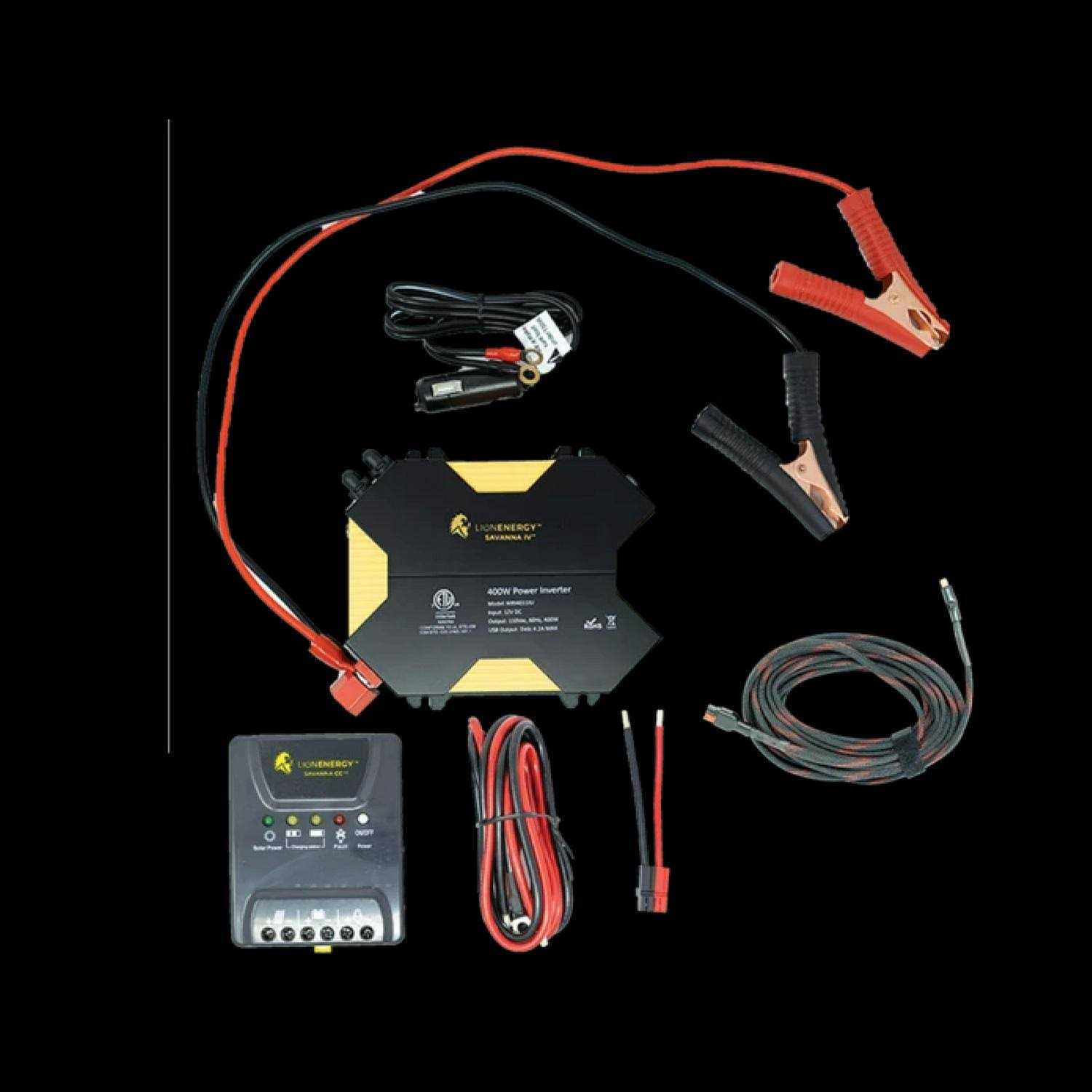 Lion Energy Beginner DIY Solar Power Kit - Cheap Fitting