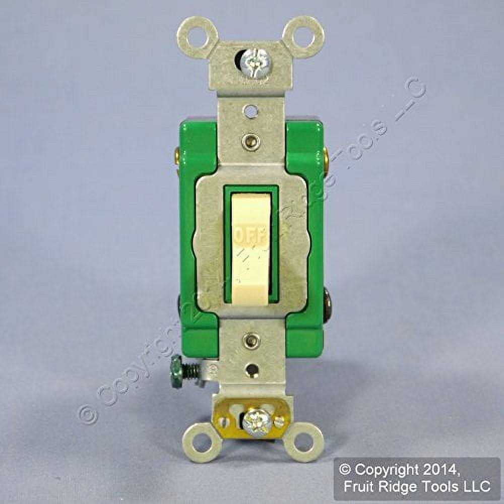 Leviton Toggle Double-Pole AC Quiet Switch 3032-2I - Cheap Fitting