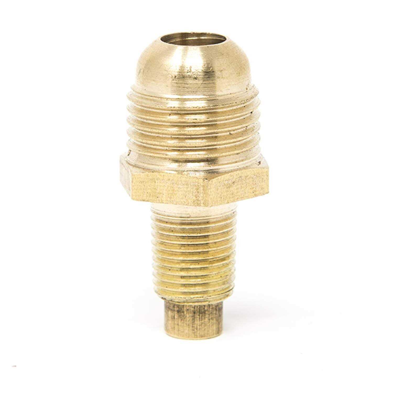 Gasone Propane Orifice Connector Brass Tube Fitting 3/8 inch Flare x 1/8 inch Mnpt or Male Pipe by Gas One - Cheap Fitting